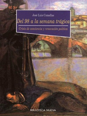 cover image of Del 98 a la Semana Trágica